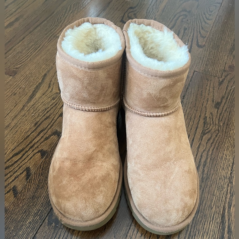 UGG Tan Ankle Boots